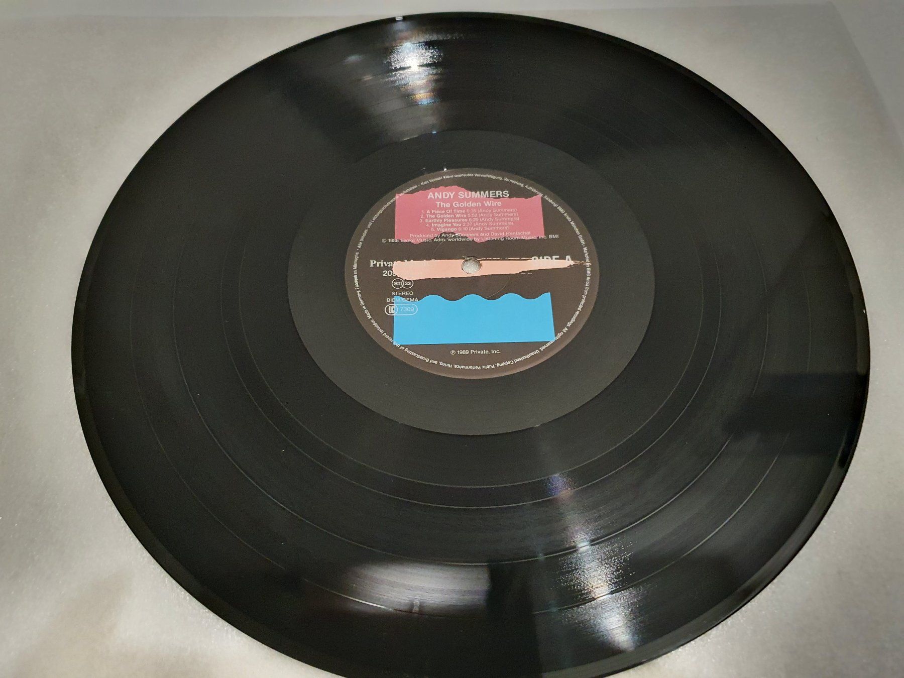 Dischi in vinile: Andy Summers – The Golden Wire – Usato da Uster venduto da Vinyl-Leidenschaft 2
