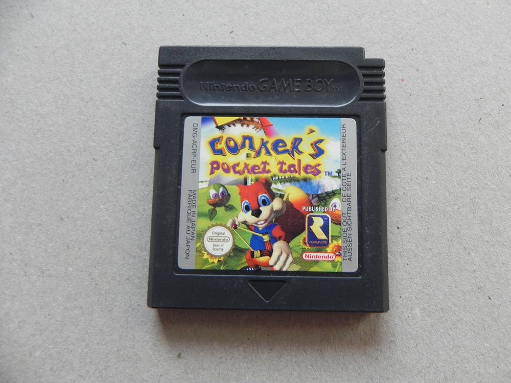 Nintendo Gameboy Game Boy Spiel Conker`s Pocket Tales (Gebraucht) in ...