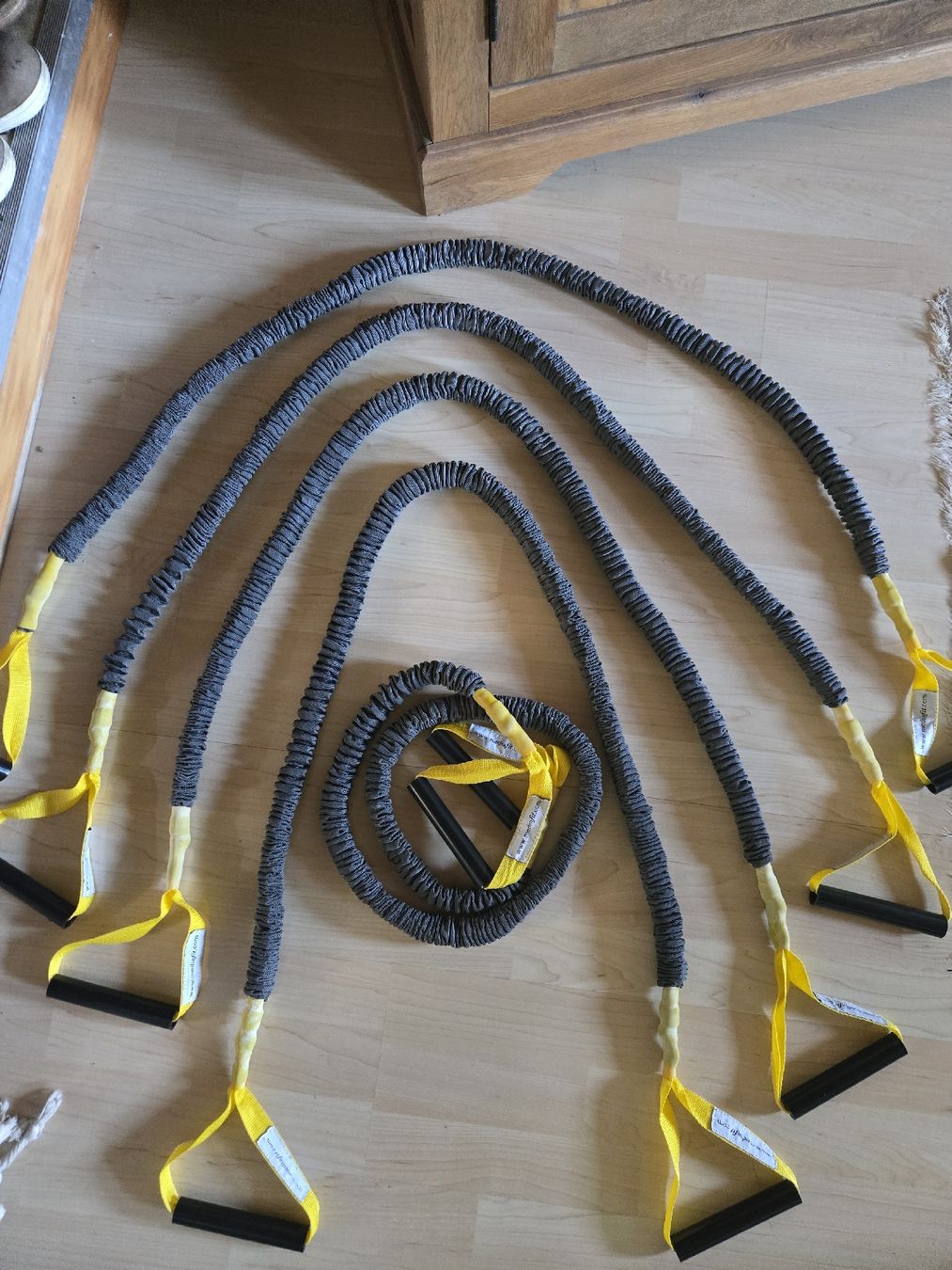 Vélos d'appartement: gymnastic bungees  – D'occasion à Montet (Broye) par CandiceD 2
