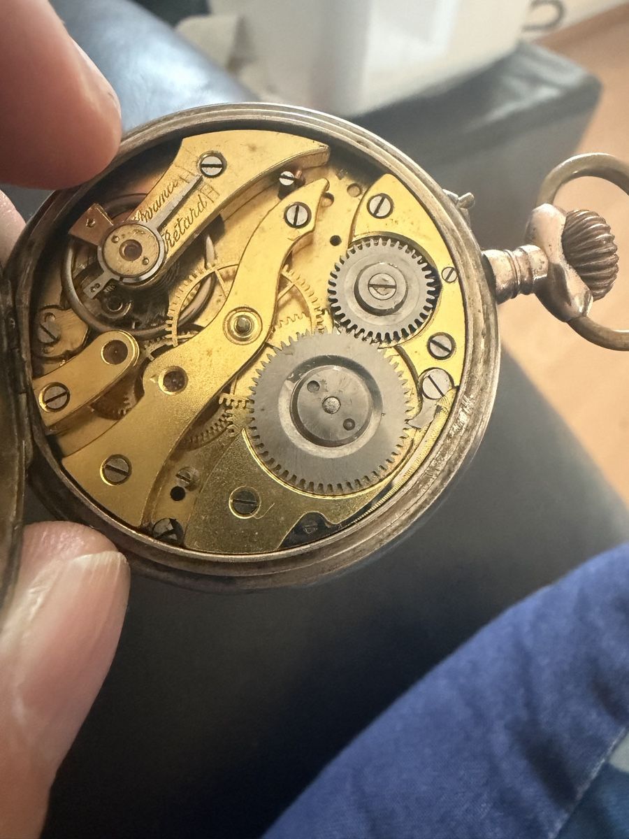 Orologi: Taschenuhr silber 800 – Usato da Baden venduto da noli.r 5