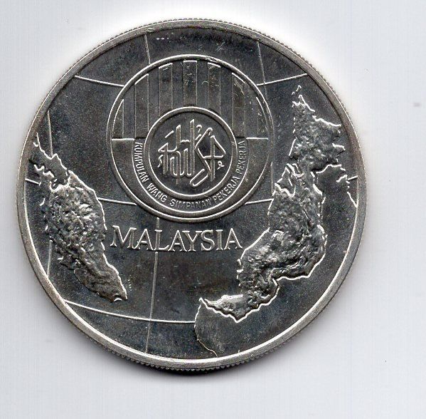 Toutes les monnaies: (2428) Malaysia, 25 Ringgit, 1976, stgl – D'occasion à Rüthi (Rheintal) par erdnuessli1