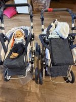 Zwillings/Geschwister Kinderwagen Set