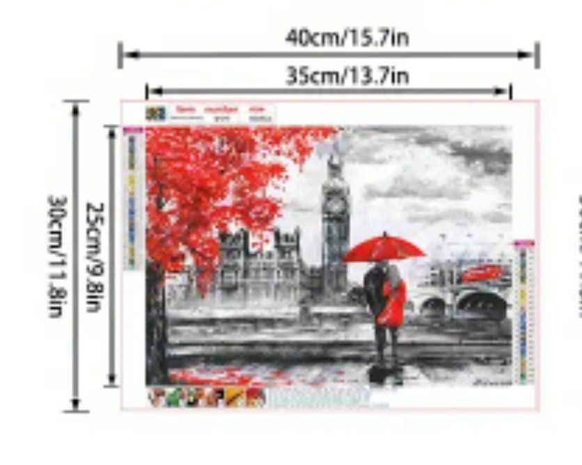 Kit bricolage: Diamond Painting 30x40cm – Nuovo e nell'imballaggio originale da Aarau venduto da ozgysi