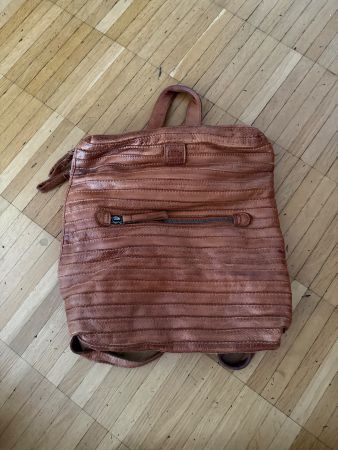 Lederrucksack braun Freds Bruder
