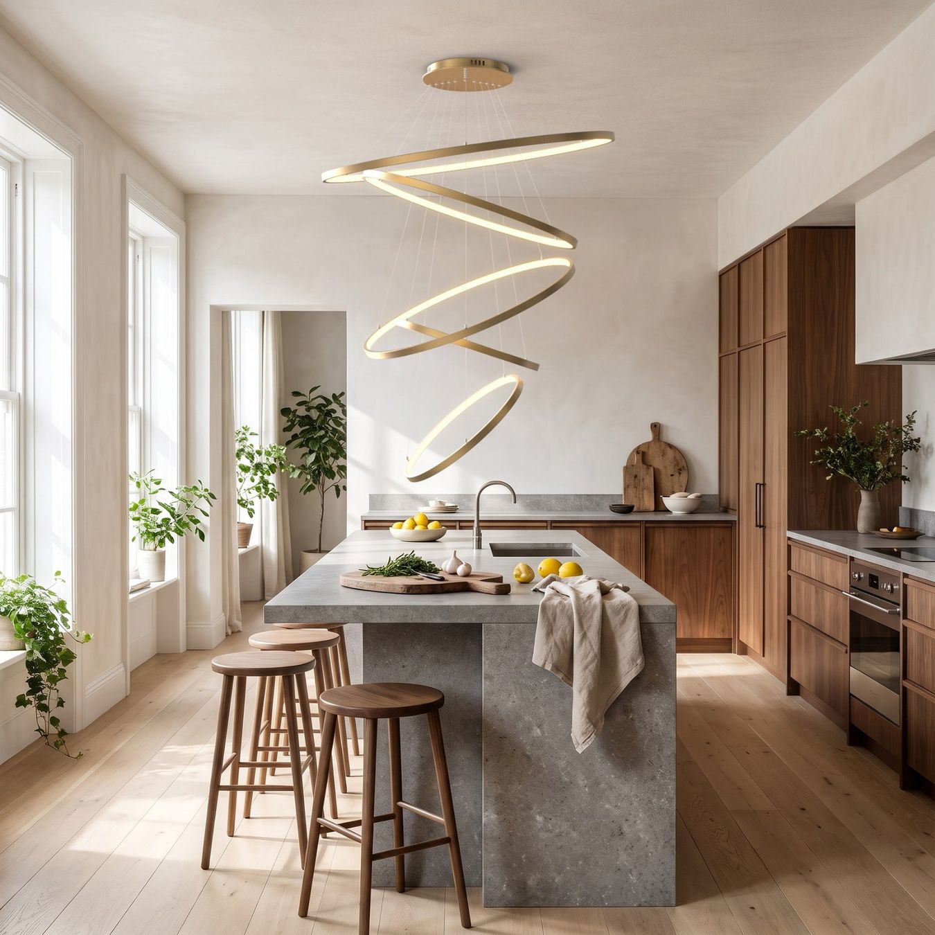Lampadari & plafoniere: Lustre anneau Janet – Nuovo e nell'imballaggio originale da Vernier venduto da ton_m8qt 8