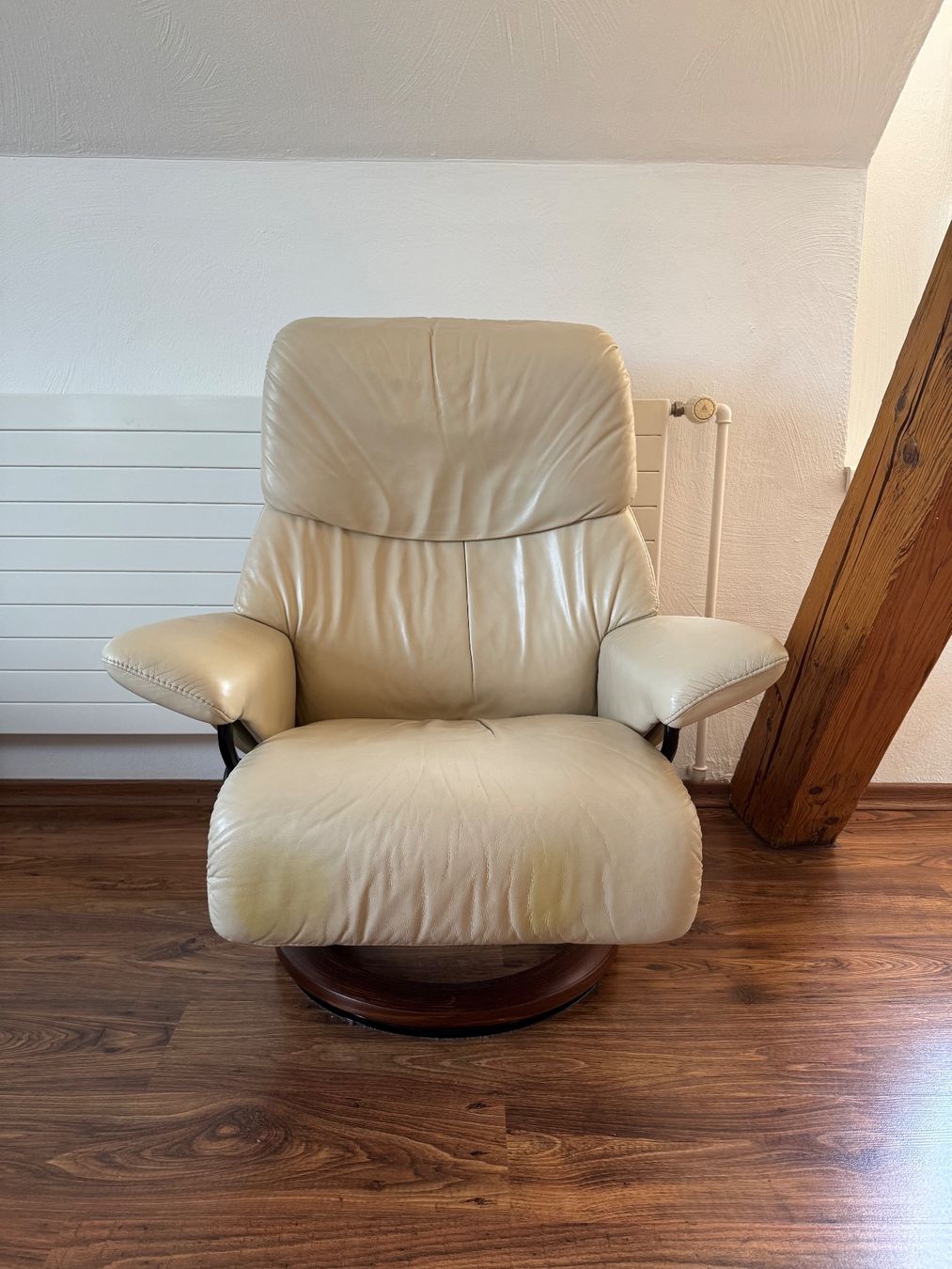 Poltrone: Relaxsessel Leder ecru – Usato da Rothenburg venduto da Rias