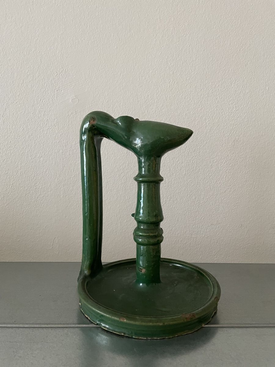 Sculture & Statue: Iranian ancient oil lamp  – Usato da Basel venduto da Amechan. 2