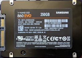 Samsung SSD 860 EVO 250GB 2.5''