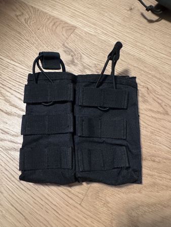 Magazintasche 2-fach schwarz MOLLE neuwertig