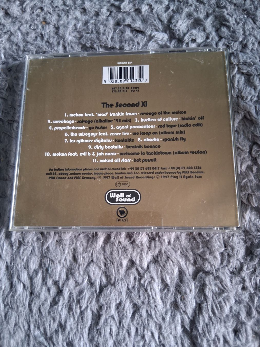 CD: WALL OF SOUND     THE RECORD  XI     CD – Usato da Wetzikon ZH venduto da Ramones01 1