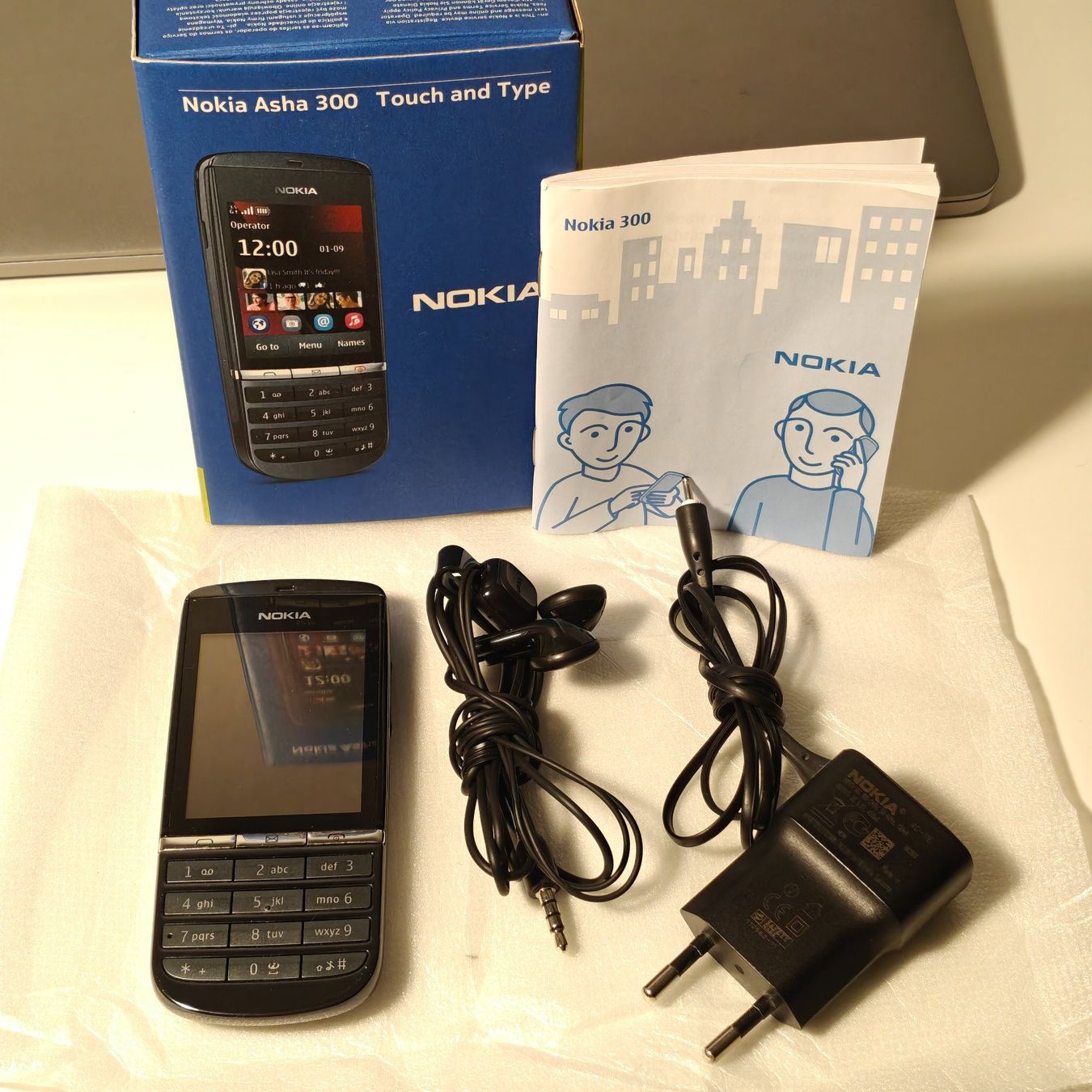 Nokia Telefoni cellulari / Smartphones: Nokia Asha 300 - Graphite Smartphone – Usato da Thörishaus venduto da vintagger 1