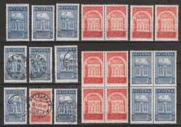1924 : Lot mit Weltpostverein Nr. 167 + 168