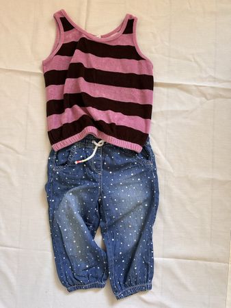 Perfektes Outfit für warme Tage