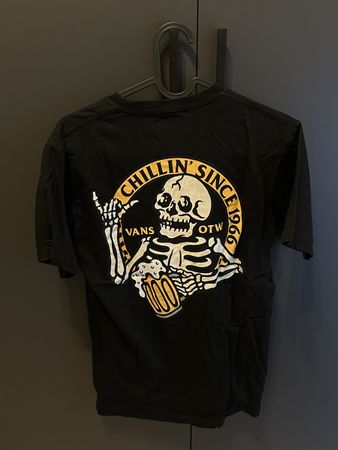 Vans T-Shirt schwarz Grösse S Skull Motiv