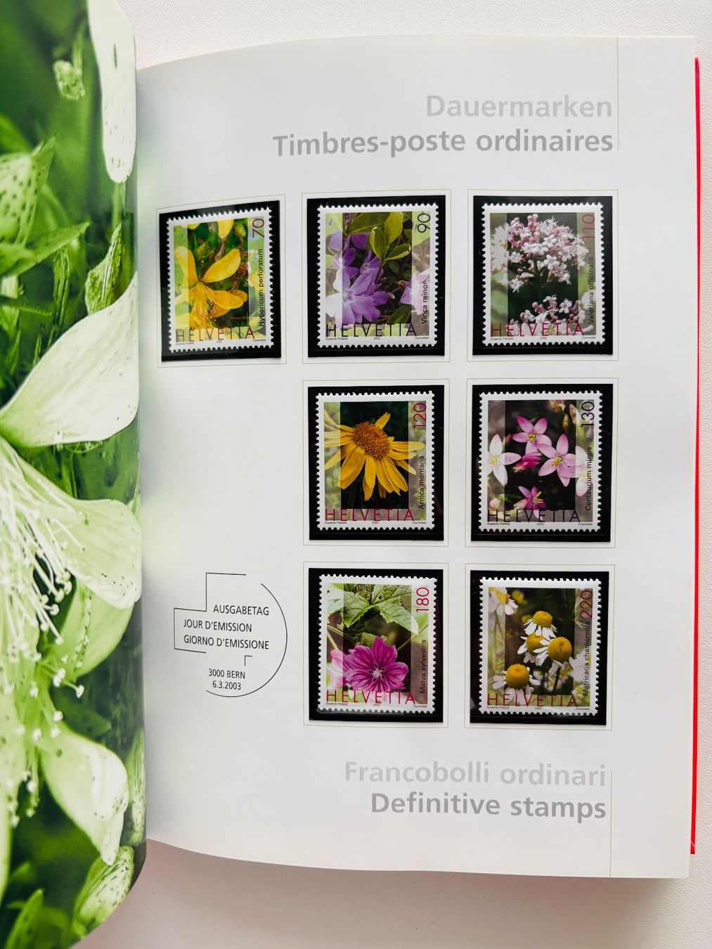 Tutti i francobolli: 2003 Jahrbuch Schweizer Briefmarken postfrisch ** Kat. 140.- – Nuovo e nell'imballaggio originale da Müswangen venduto da buyin 9