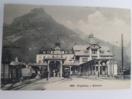 Ansichtskarte Engelberg Bahnhof 1912 R21