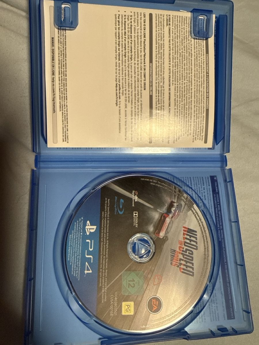 Sony Spiele: Jeu PS4 Need for Speed Rivals bon état – Gebraucht aus La tour-de-peilz von Danjor03 1