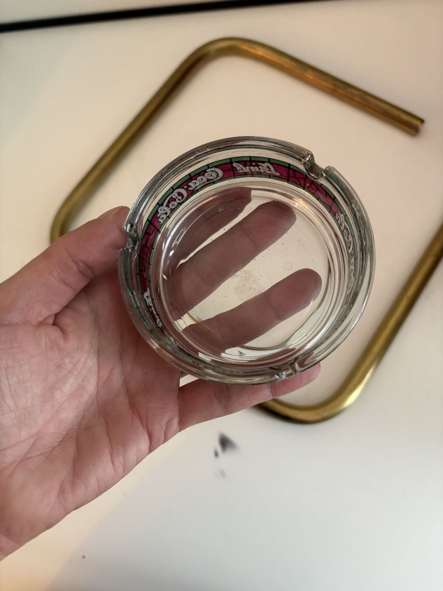 Coca-Cola Portacenere: Cendrier verre Coca-Cola Vintage  – Usato da Neuchâtel venduto da sharposneaks 2