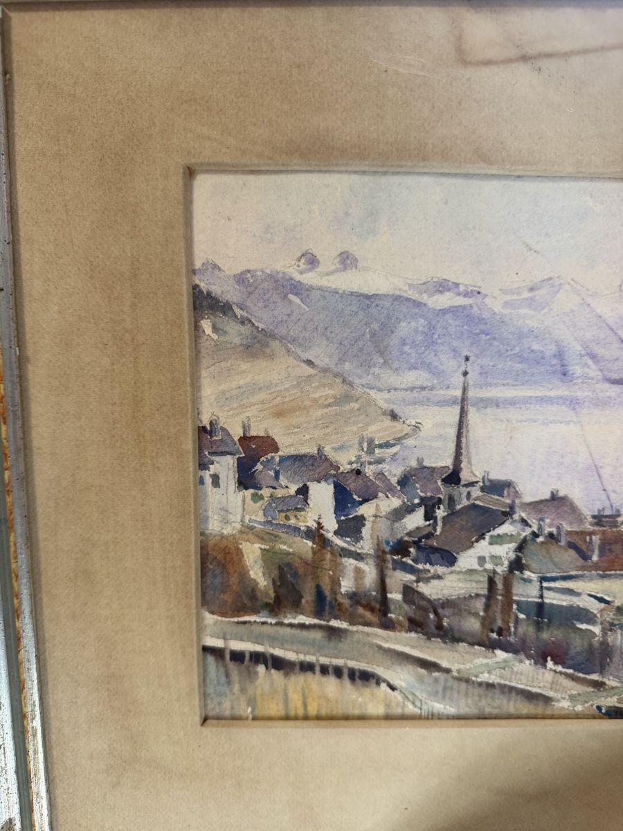 Dipinti: Walter Mafli aquarelle  – Usato da Fétigny venduto da lab_6dry 1