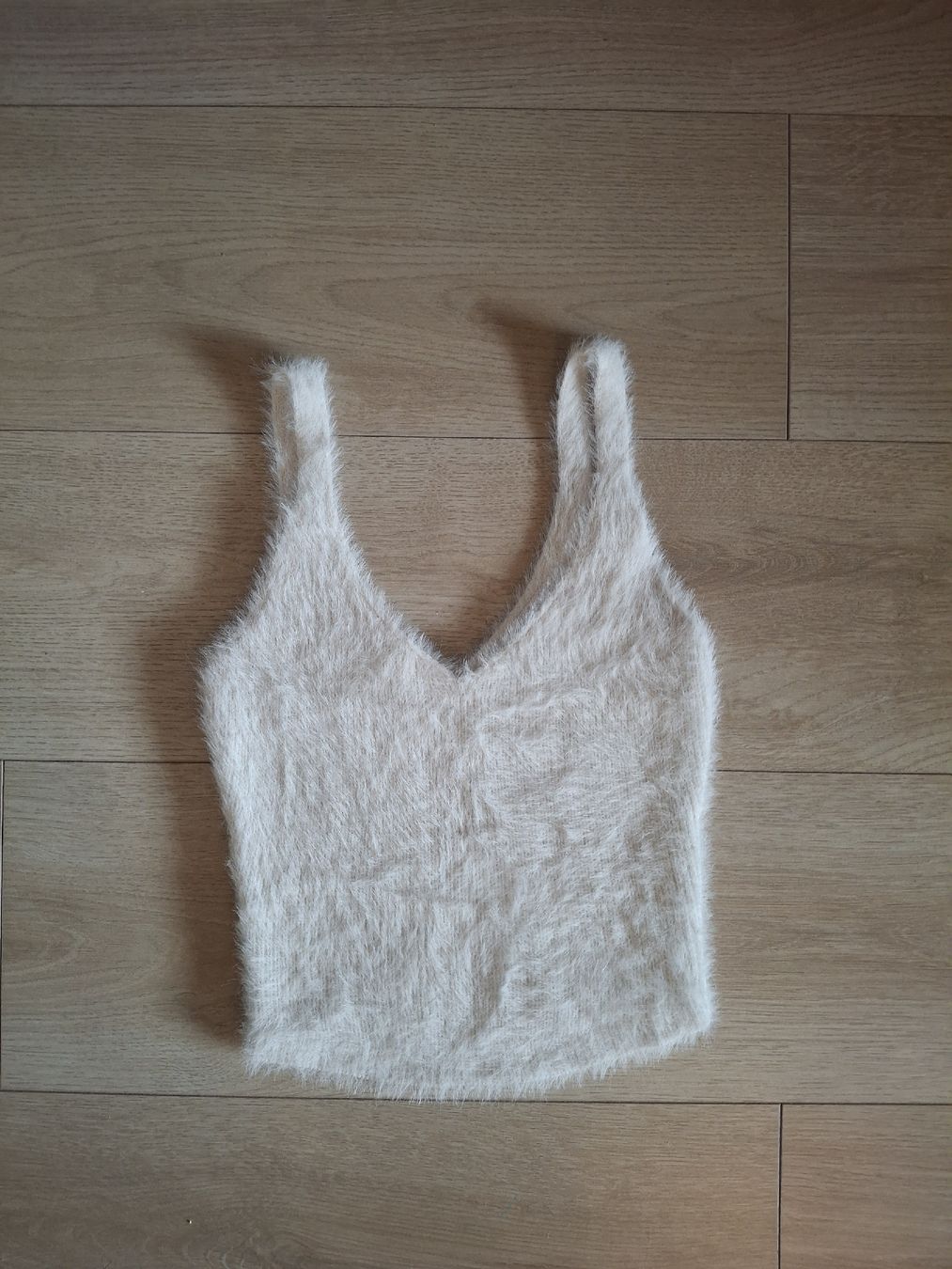Stradivarius Tops: Top blanc doux Stradivarius  – Gebraucht aus Ecublens FR von kla_th5j