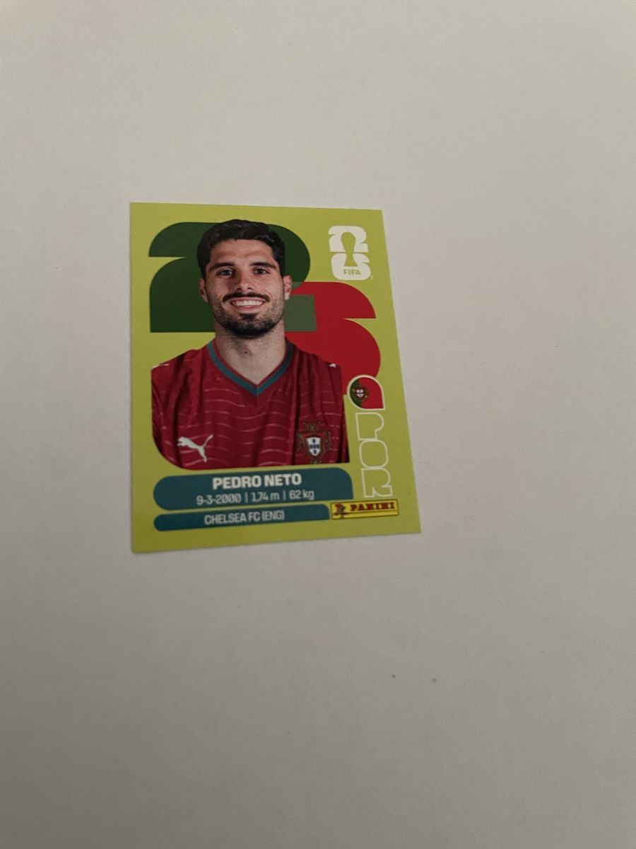 Panini Carte collezionabili: FIFA WM 2026 Pedro Neto POR 19 – Nuovo (secondo la descrizione) da Winterthur venduto da Cobraforce