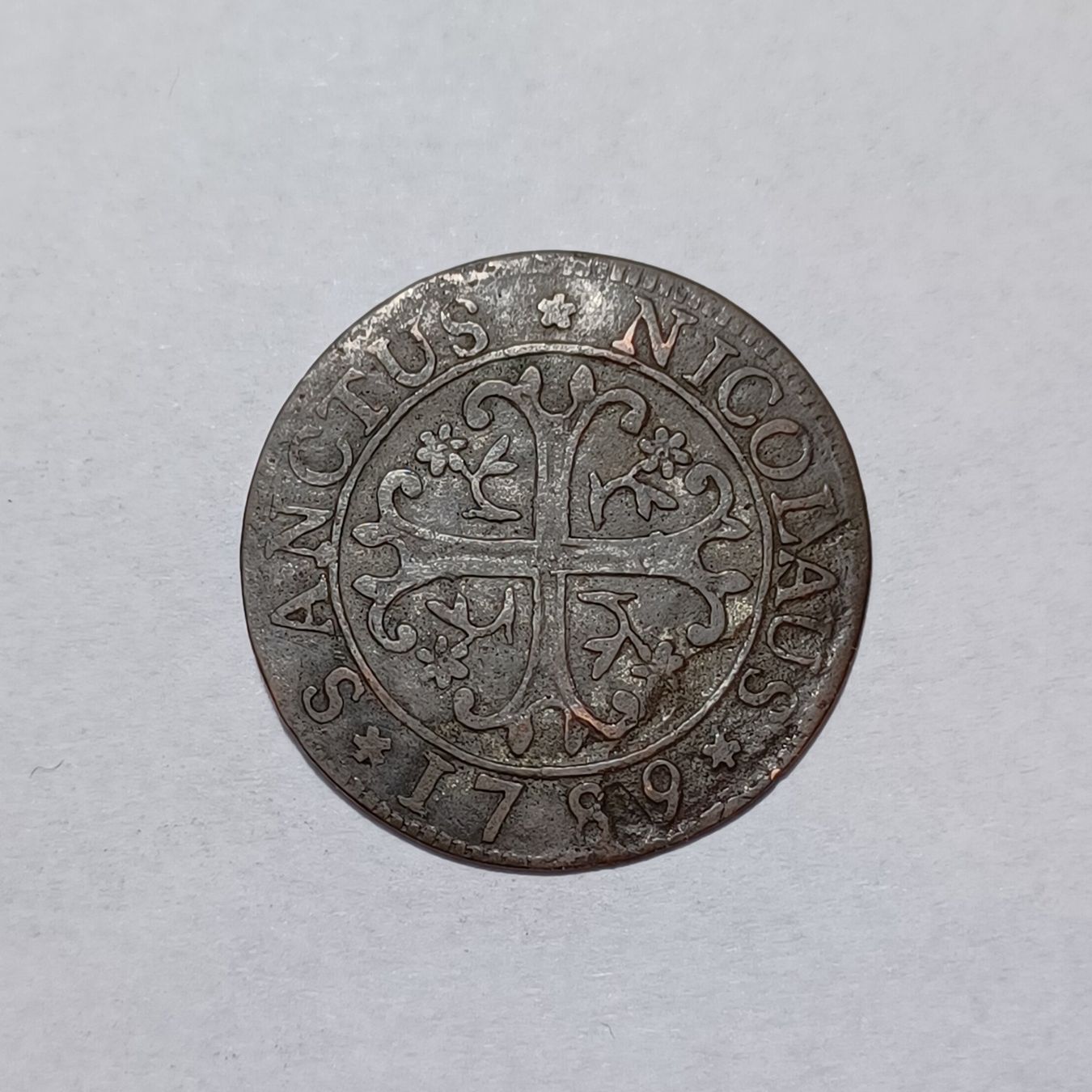 Tutti le monete: 1/2 Batzen 1789 Freiburg – Usato da Pfäffikon ZH venduto da Schweizer_Muenzen