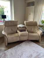Luxus Himolla Leder-Kinosofa SET (3er + 2er) – ELEKTRISCH