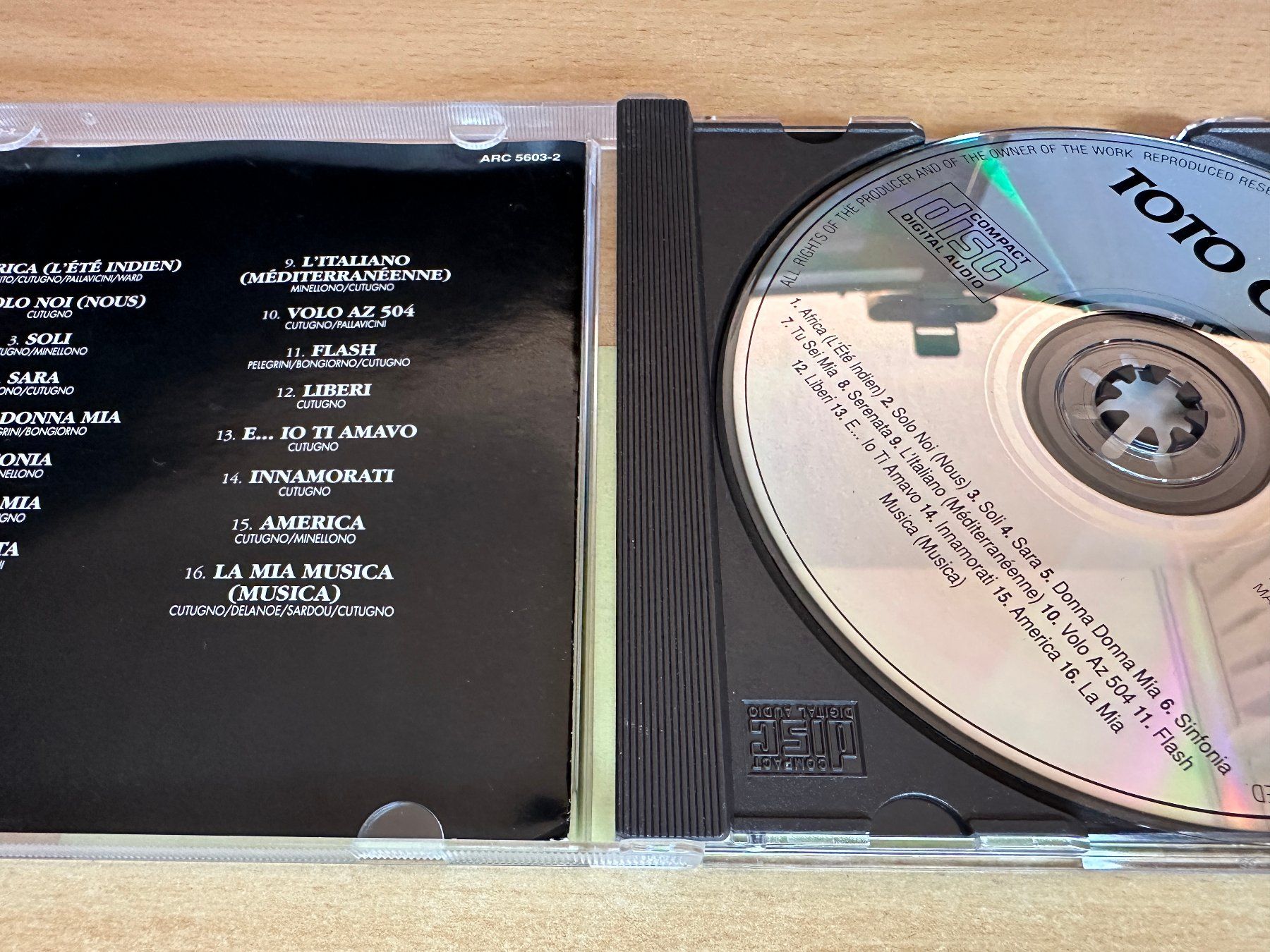 CDs: Toto Cutugno – 16 Hits – Gebraucht aus Rikon im Tösstal von Alpenmutz 2