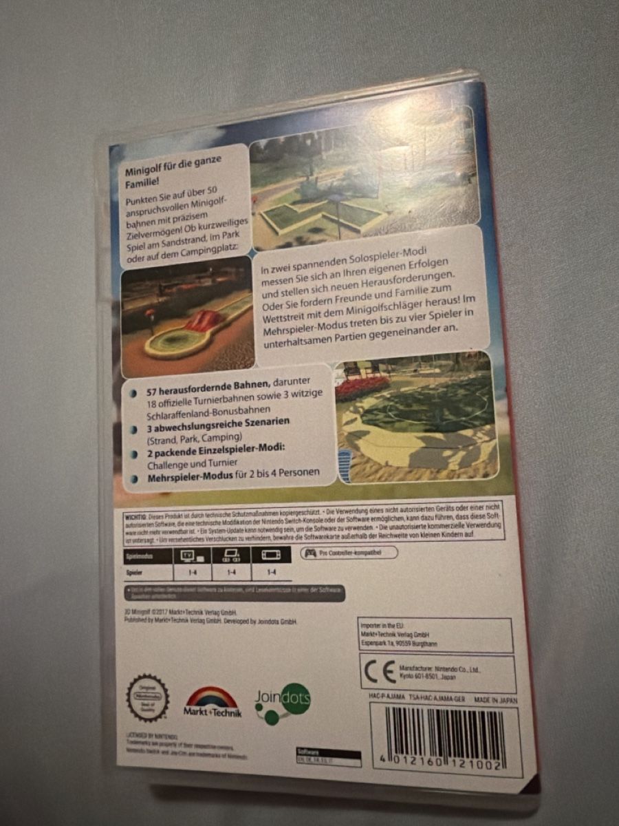 Nintendo Spiele: Nintendo Switch 3DMini Golf – Gebraucht aus Sementina von bru_vpp5 2