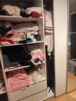 Kleiderschrank weiss mit Spiegel gute Zustand 150cm