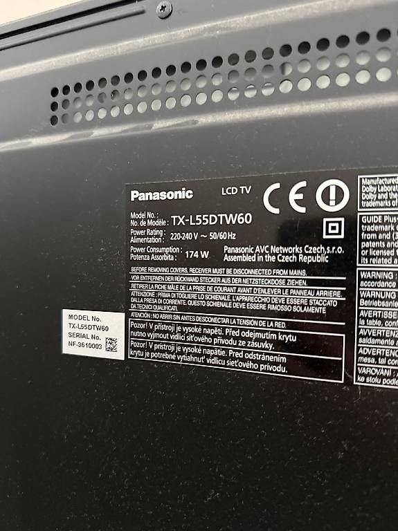 Panasonic Televisori: TV 55" Panasonics – Usato da Schlieren venduto da nat_77g5 3