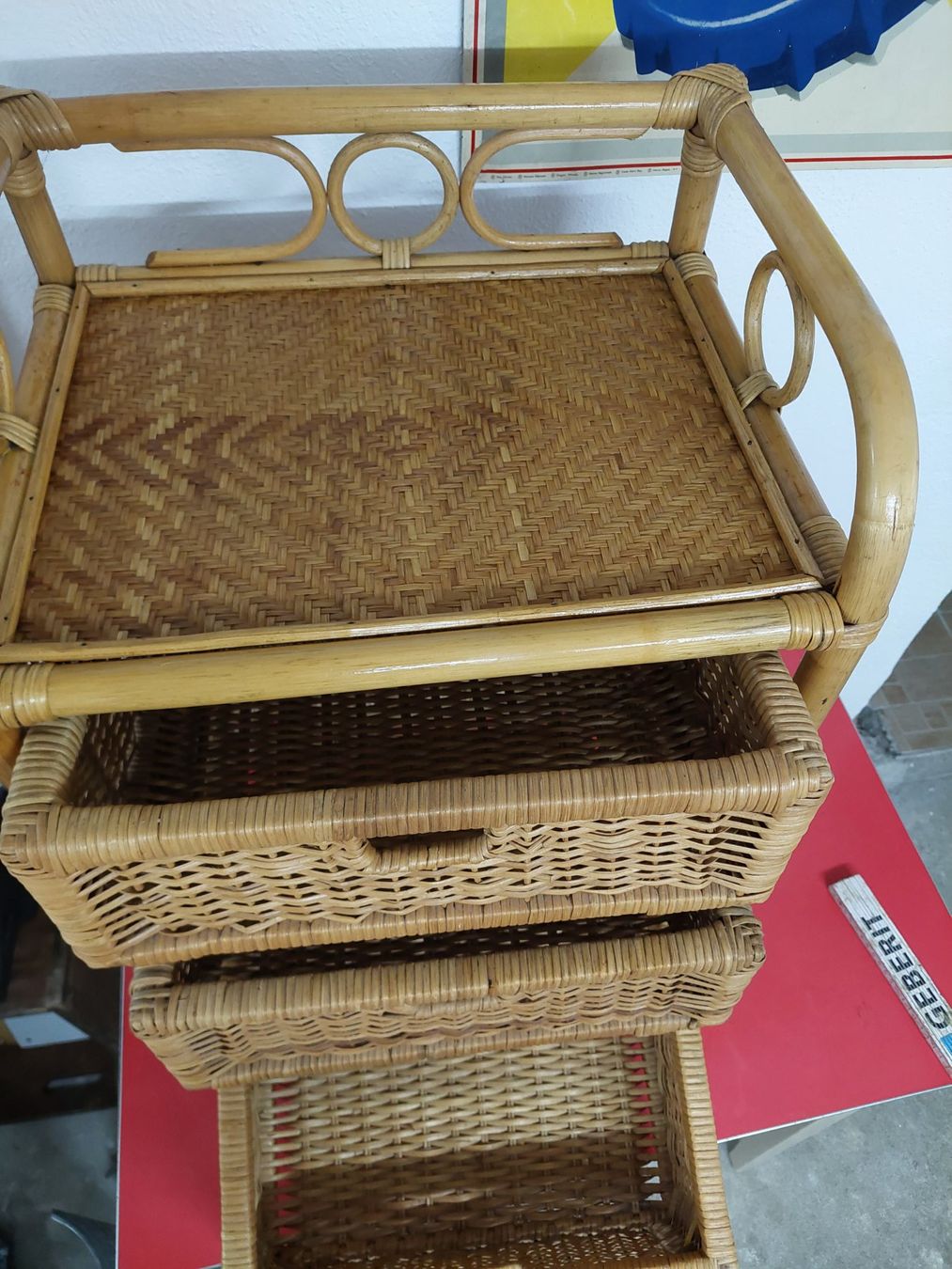 Regale: Vintage Designklassiker Rattanmöbel – Gebraucht aus Siblingen von rantiques 2