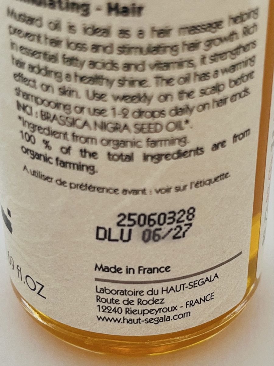 Cura del viso: Bio Senföl 50ml neu  – Nuovo (secondo la descrizione) da Ittigen venduto da franzis6 2