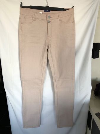 Jean slim rose pâle Charles Vögele taille 40 neuf