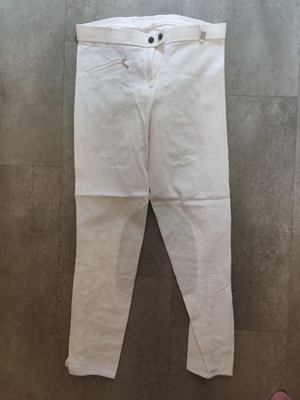 Cavallo Derbylow Reithose, weiss, Gr. 80