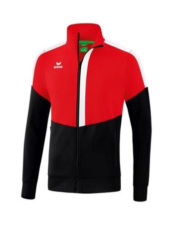 Erima Squad Training Jacke - rot/schwarz (Grösse: L)