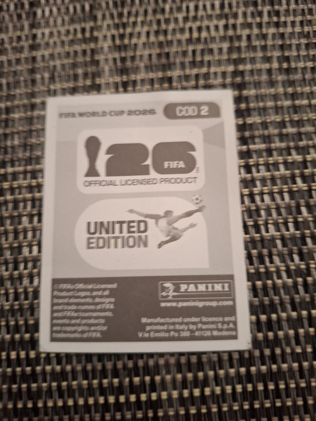 Panini Carte collezionabili: panini – Nuovo e nell'imballaggio originale da Plan les ouates venduto da Braun_charly 1
