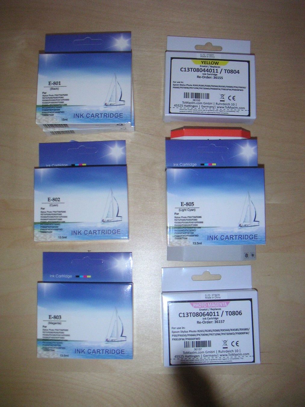 Epson Cartucce per stampanti & toner: Duckerpatronen für Epson Stylus Photo RX585 – Nuovo e nell'imballaggio originale da Oberrohrdorf venduto da displayoutlet