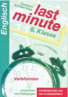 Englisch, 6. Klasse, Verbformen