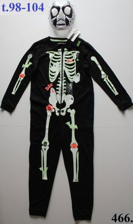 Costume squelette / Skelett t. 98 - 104     NEU!