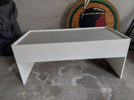 Spieltisch Ikea DUNDRA mit Stauraum, weiß - 119 x 57 x 52 cm