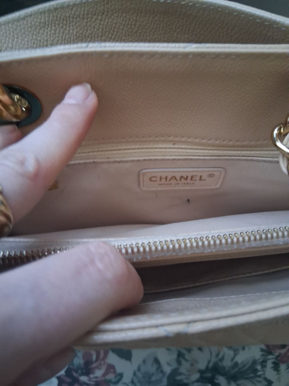 Chanel Borse da donna: Chanel Tasche beige – Usato da Dielsdorf venduto da Maria1782 9