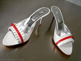 NEUE PANTOLETTEN DER EDELMARKE *© M.CRISTINA* GR 40-UVP 299€