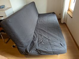 Graues Schlafsofa/Sofa bed von IKEA NYHAMN