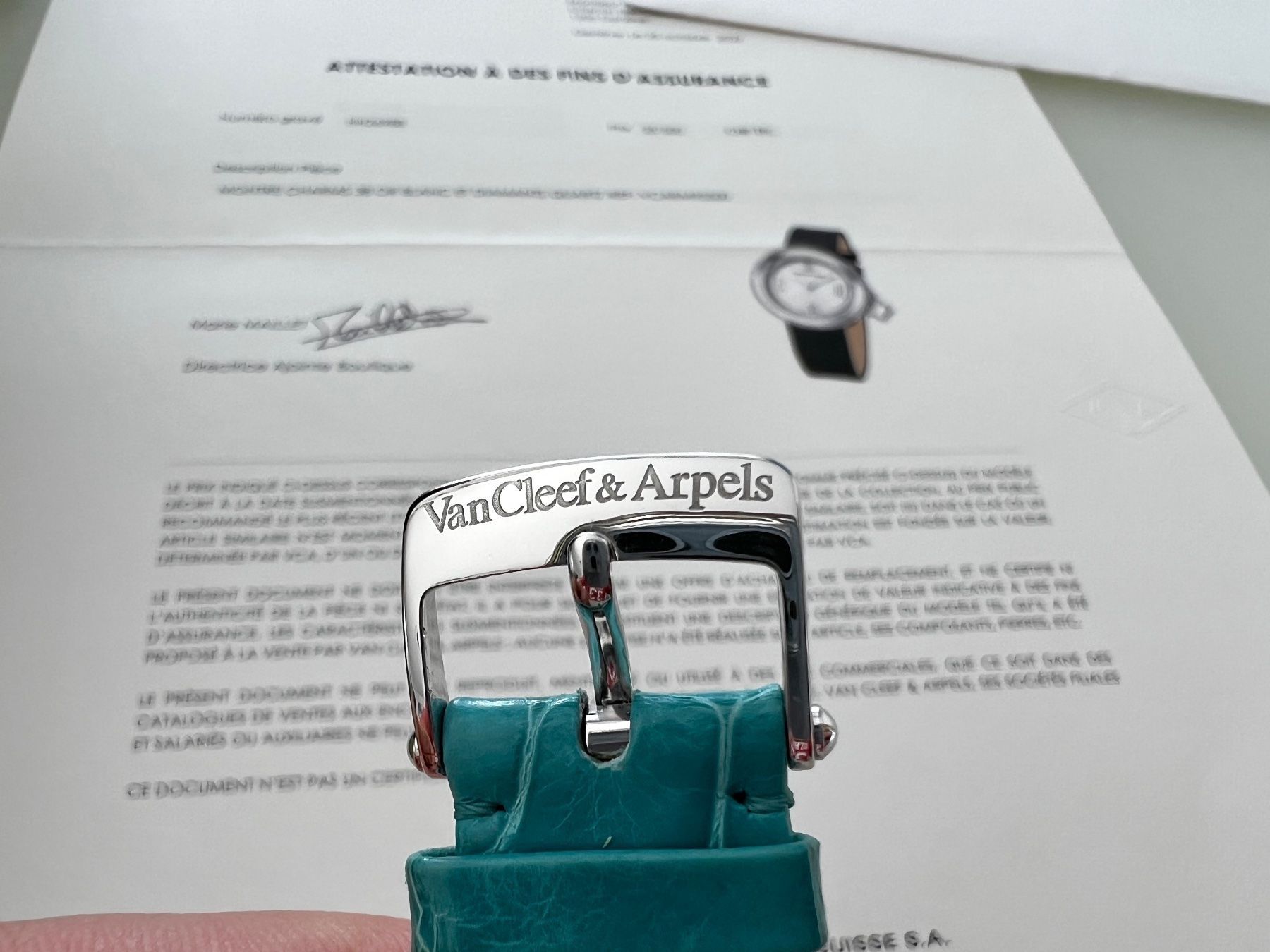 Van Cleef Orologi: Van Cleef & Arpels Charms Ladies 38 mm. – Nuovo (secondo la descrizione) da Geneve venduto da iBest 9