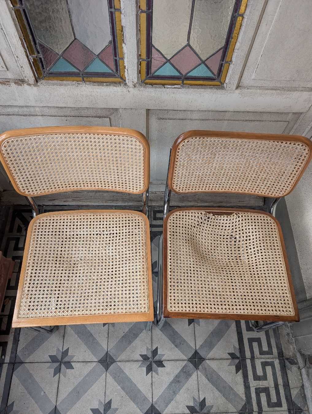Stühle: Günstiges 2er Set gebrauchte Freischwinger Stühle – Gebraucht aus Zürich von Hedkandi 1