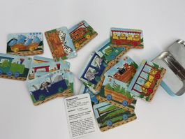 Kartenspiel Haba Tierquartett in Blechdose