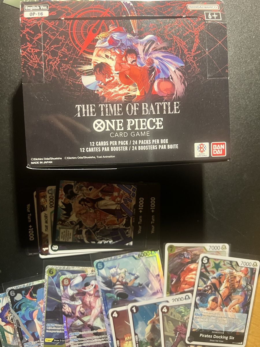 Carte collezionabili: One Piece OP16 Box offen  – Nuovo (secondo la descrizione) da Goldach venduto da Milosg3