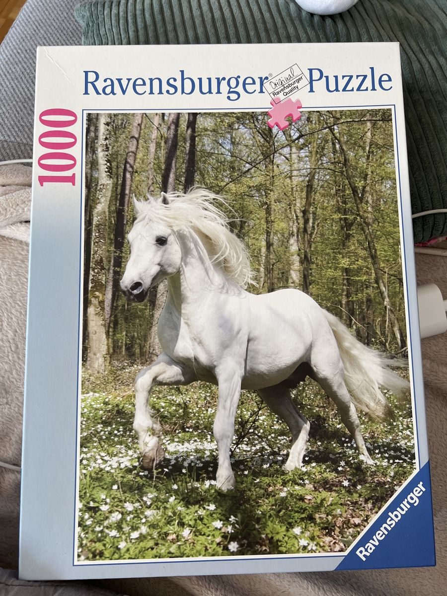 Ravensburger Puzzle: Ravensburger 1000er Puzzle Connemara Hengst – Usato da Aarau venduto da Tam6