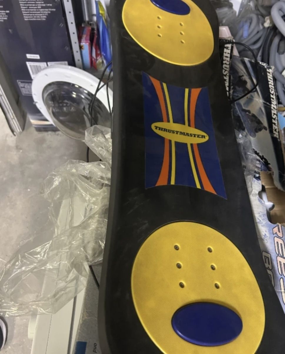 Board: Thrustmaster Snowboard Controller PlayStation 1 et 2 – Usato da Genève venduto da Gigs007 1